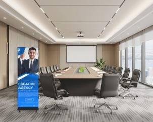 LED Poster Display - Meeting and showroom signage