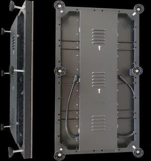 Interactive LED Floor Display - Load-bearing cabinet back