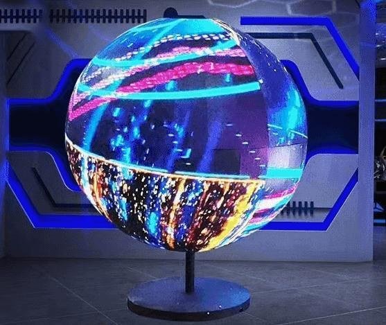Sphere LED Display - Suspended sphere application