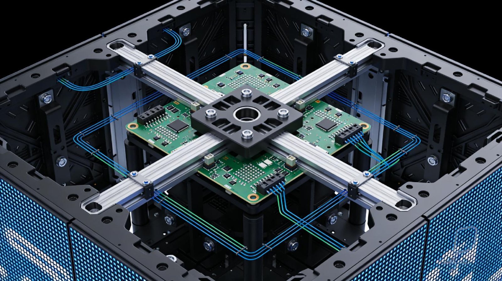Cube LED Display - Magnetic module maintenance