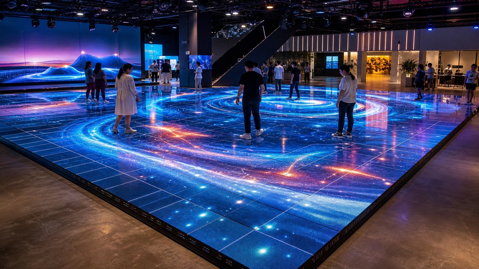 Interactive LED Floor