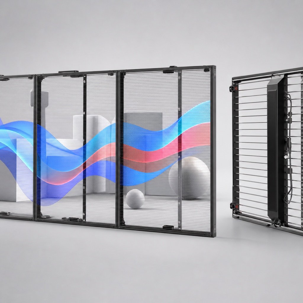 Transparent LED Cabinet vs LED Film: Buyer Comparison