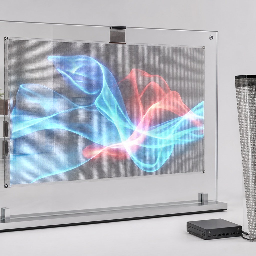 Transparent LED Display Transparency: What Buyers Should Measure